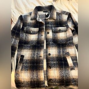 Maurices Plaid Flannel Jacket